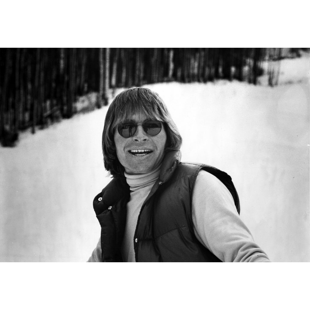 John Denver on snow Photo Print Image 1