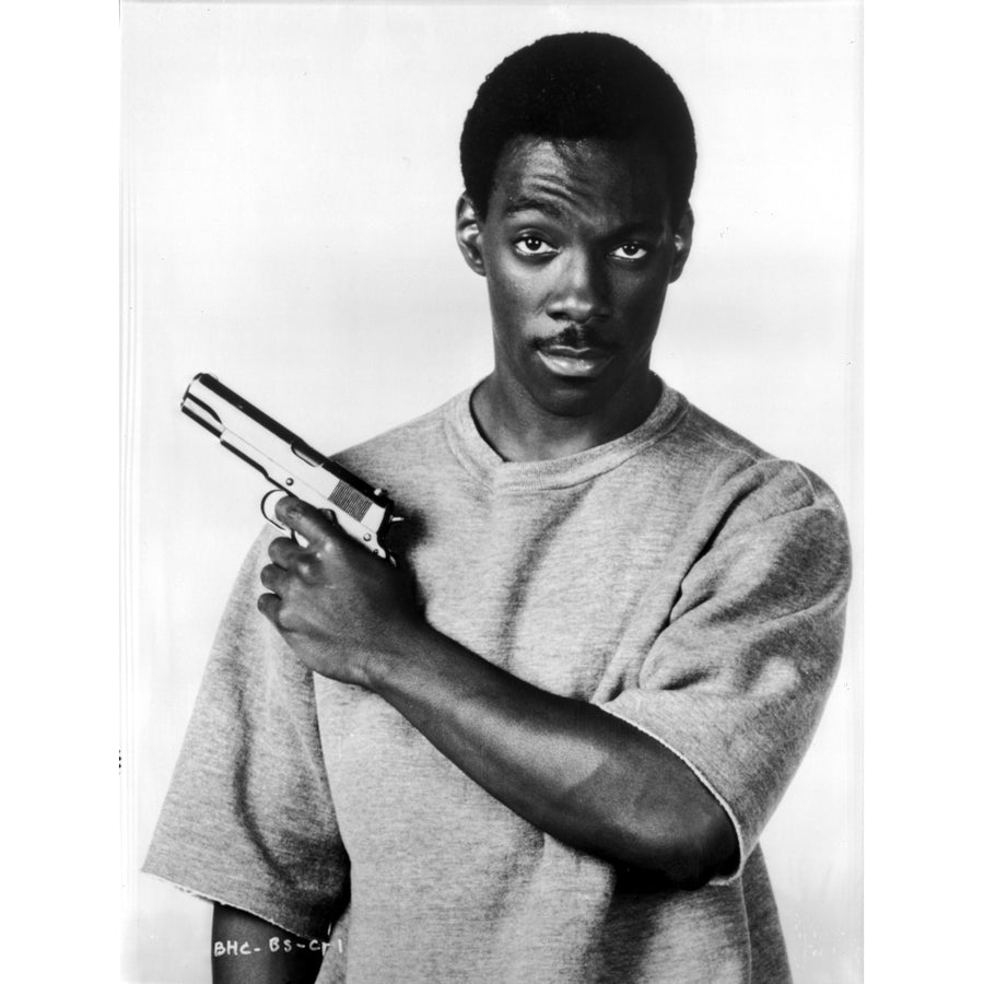 Eddie Murphy with a gun Photo Print Image 1