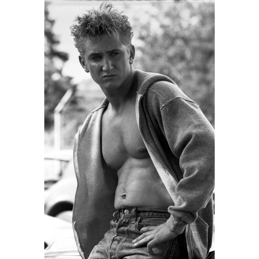 a shirtless Sean Penn Photo Print Image 1