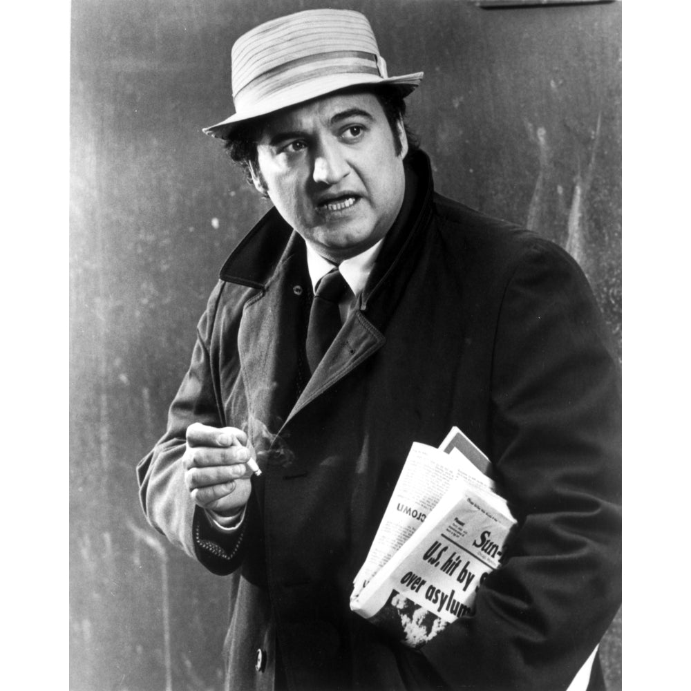 Film still featuring John Belushi smoking Photo Print Image 1