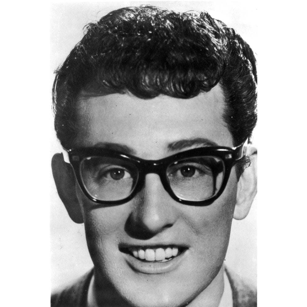 Buddy Holly smiling Photo Print Image 1