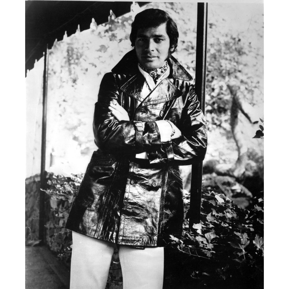 Engelbert Humperdinck wearing a coat and standing outdoors Photo Print Image 1