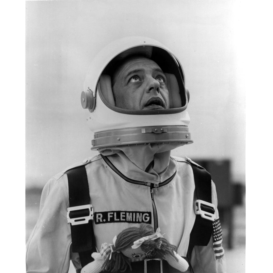 Film still of Don Knotts wearing a space suit Photo Print Image 1