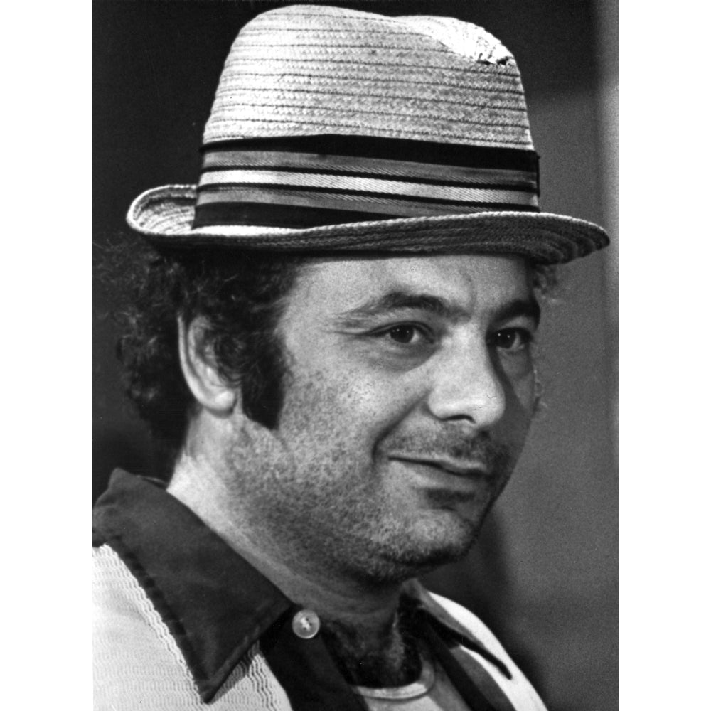 Burt Young wearing a straw hat Photo Print Image 1