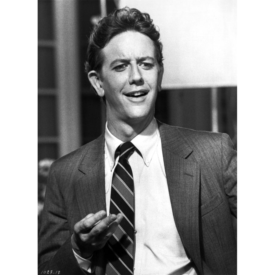 Judge Reinhold gesturing Photo Print Image 1