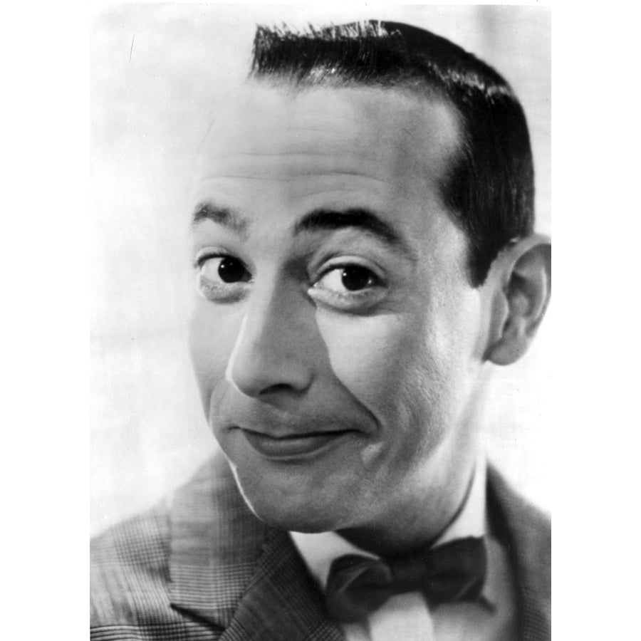 Peewee Herman wearing a bow tie Photo Print Image 1