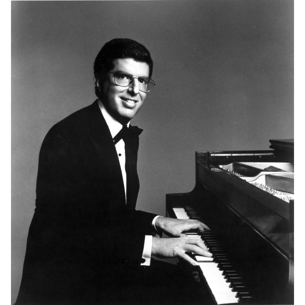 Marvin Hamlisch at a piano Photo Print Image 1