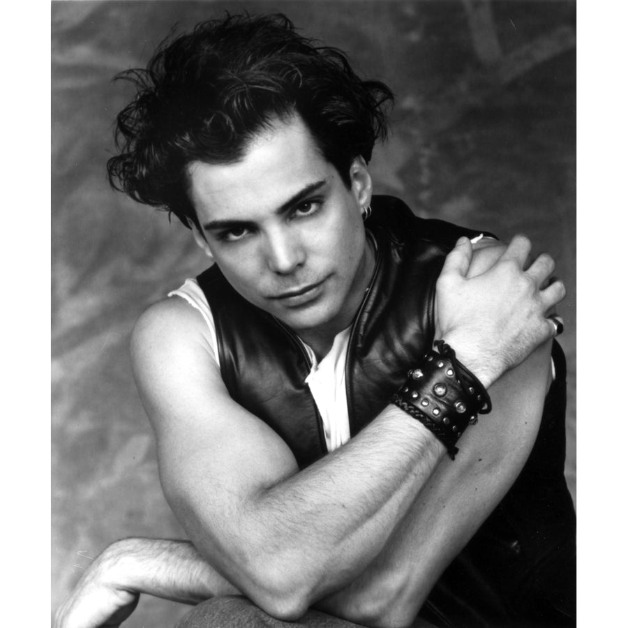 Richard Grieco wearing a leather vest Photo Print Image 1