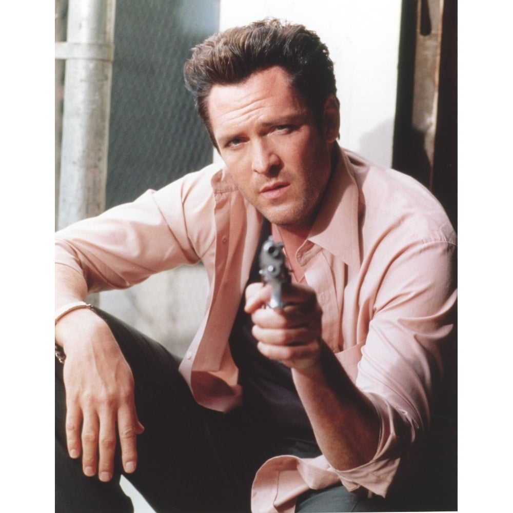 Michael Madsen sitting with Hat Portrait Photo Print Image 1