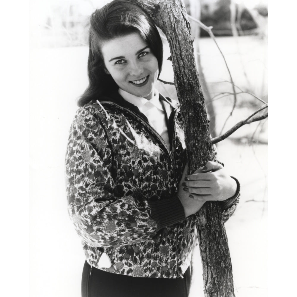 Ann-Margaret hugging a tree Photo Print Image 1