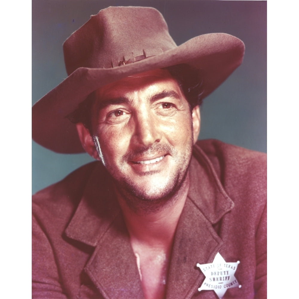 Dean Martin and Jerry Lewis Posed in Cowboy Outfit Portrait Photo Print Image 1