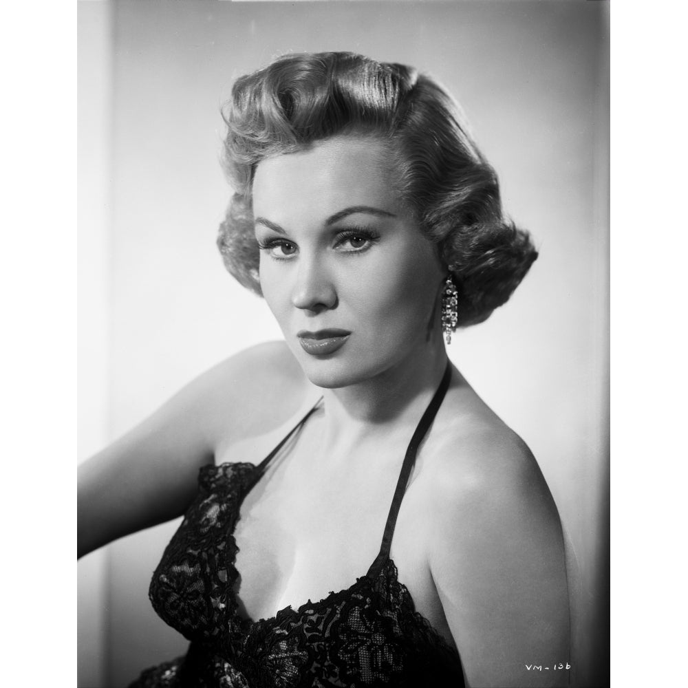 Virginia Mayo Posed in Dress Classic Portrait Photo Print Image 1