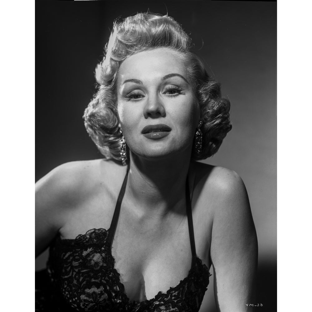 Virginia Mayo Posed in Black Dress Photo Print Image 1