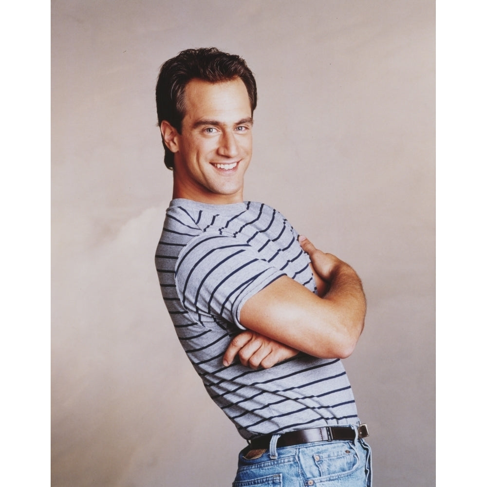 Christopher Meloni Posed in T-Shirt Portrait Photo Print Image 1