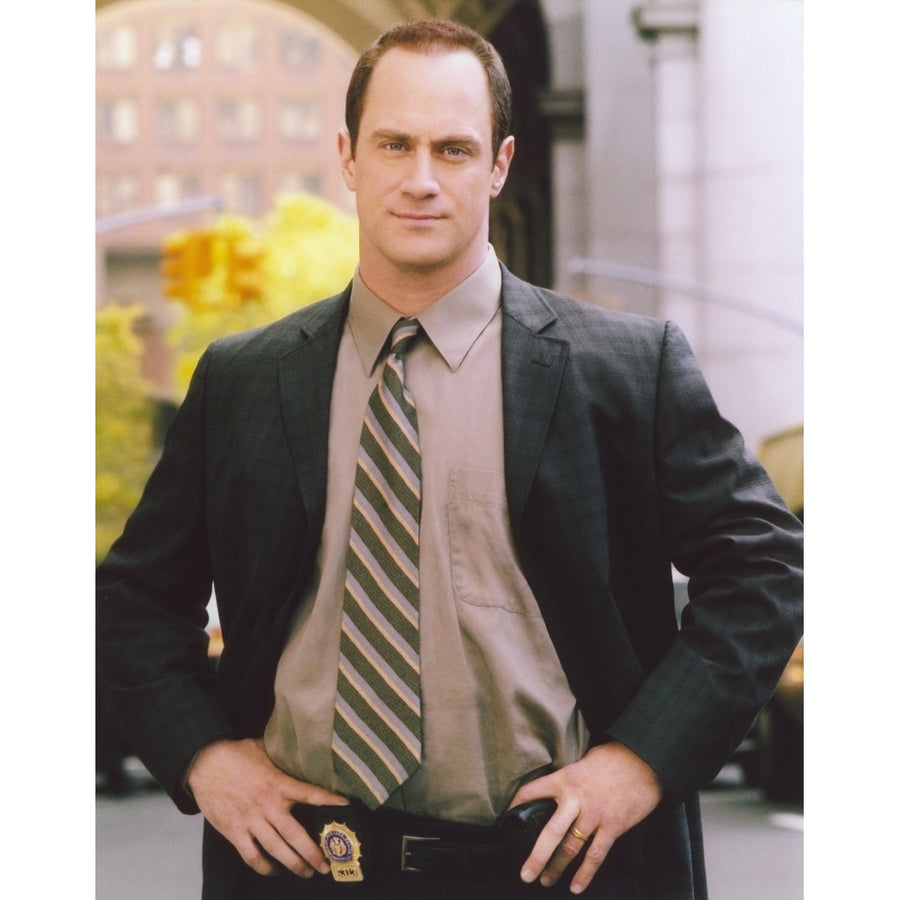 Christopher Meloni Posed in Coat Portrait Photo Print Image 1