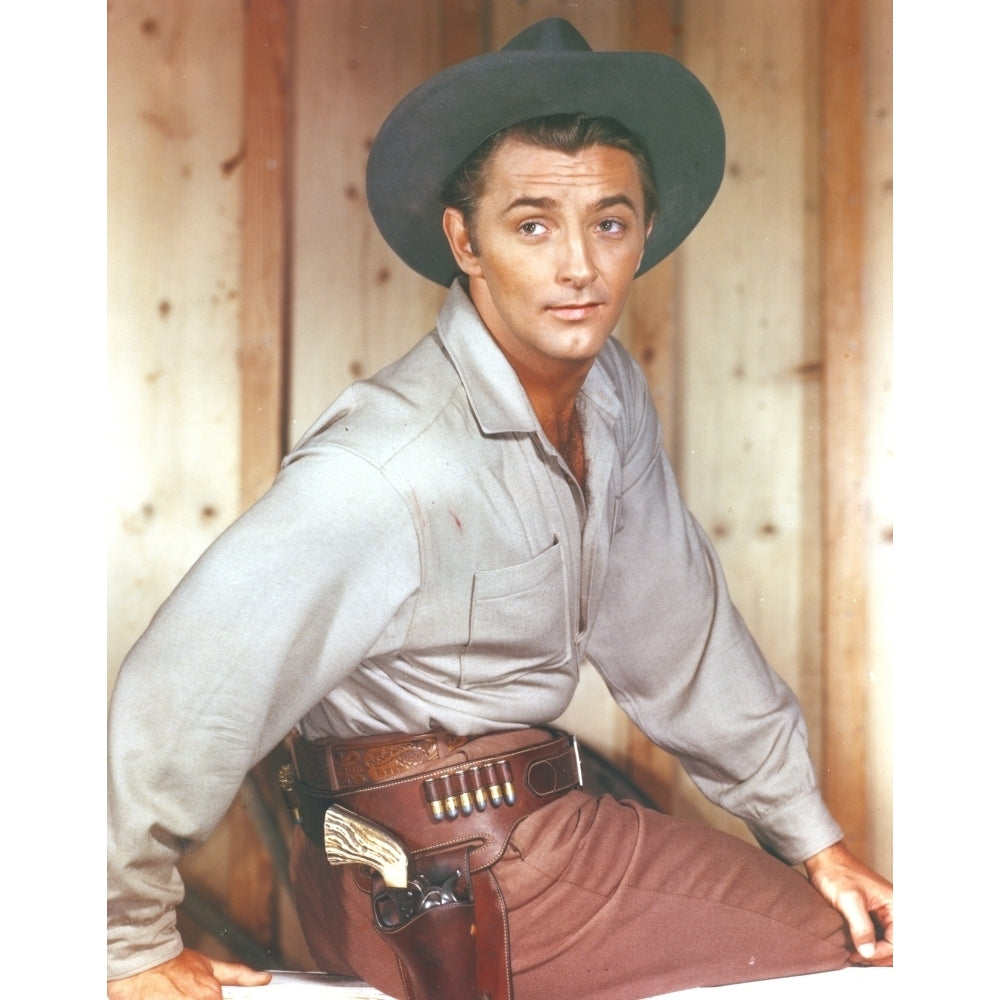 Robert Mitchum as a cowboy Photo Print Image 1