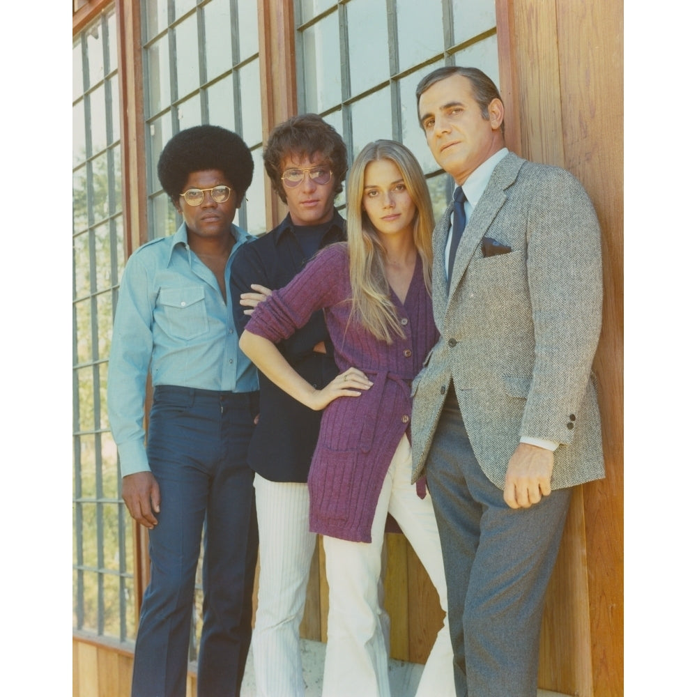 Mod Squad Posed in Group Picture Beside a Glass Window Photo Print Image 1