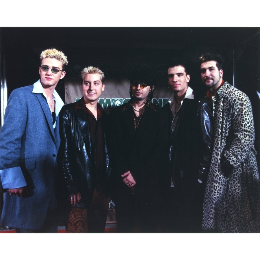 Nsync Group Picture in Coat Photo Print Image 1