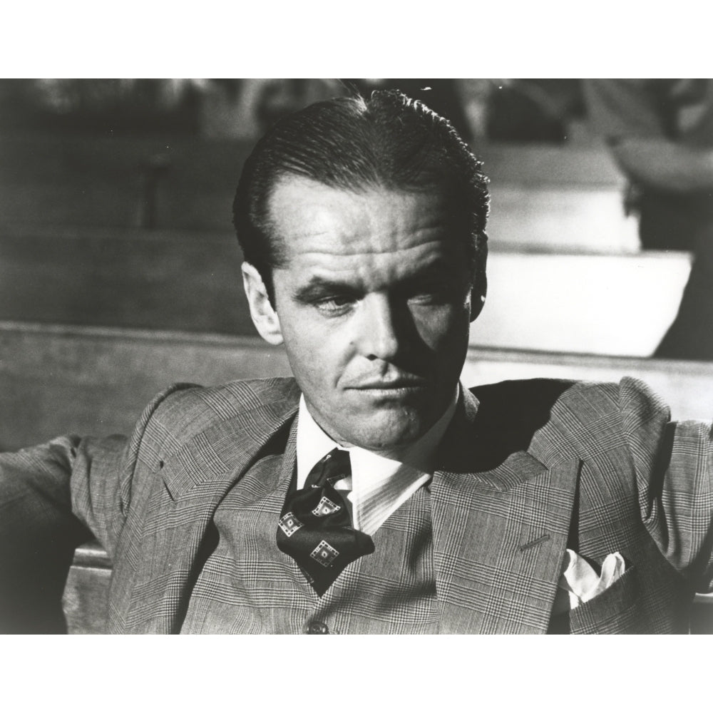 Jack Nicholson with slicked back hair Photo Print Image 1