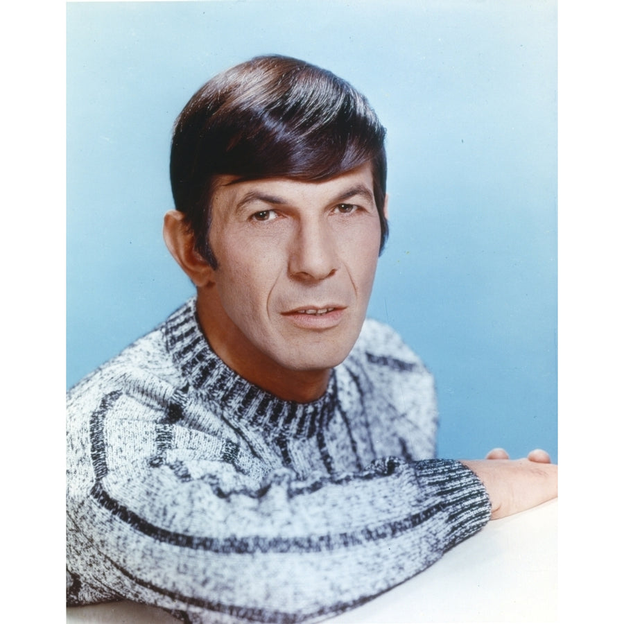 Leonard Nimoy in faux Long Sleeves Portrait Photo Print Image 1