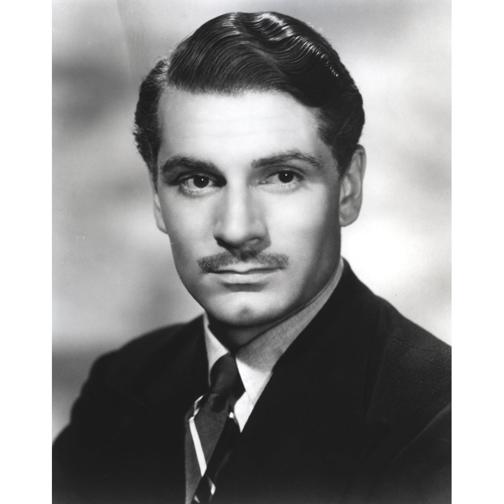 Laurence Olivier with a moustache Photo Print Image 1