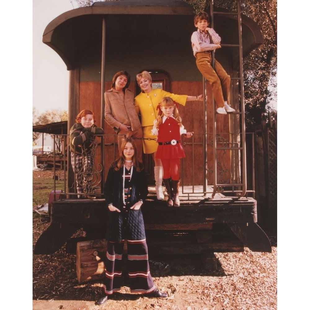 Partridge Family Group Picture in Formal Attire Photo Print Image 1