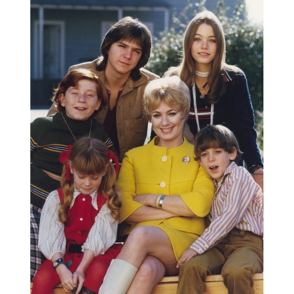 Partridge Family Portrait in Formal Outfit Photo Print Image 1