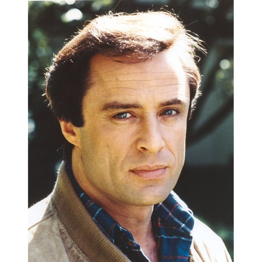 Joe Penny wearing a Brown Jacket in a Close Up Portrait Photo Print Image 1