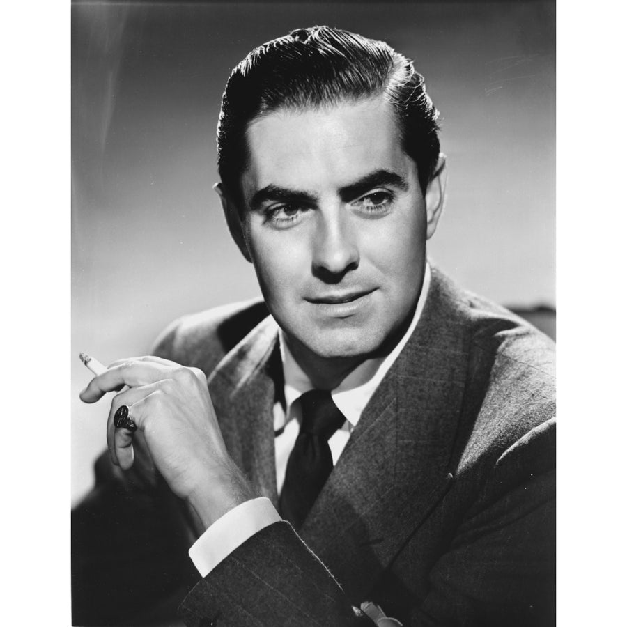 Tyrone Power smoking Photo Print Image 1