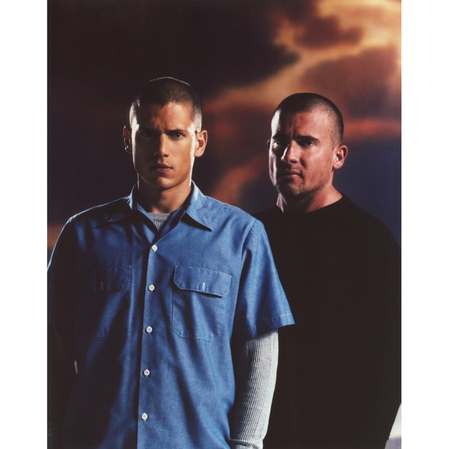 Prison Breaks Wentworth Miller in Blue Polo Portrait Photo Print Image 1