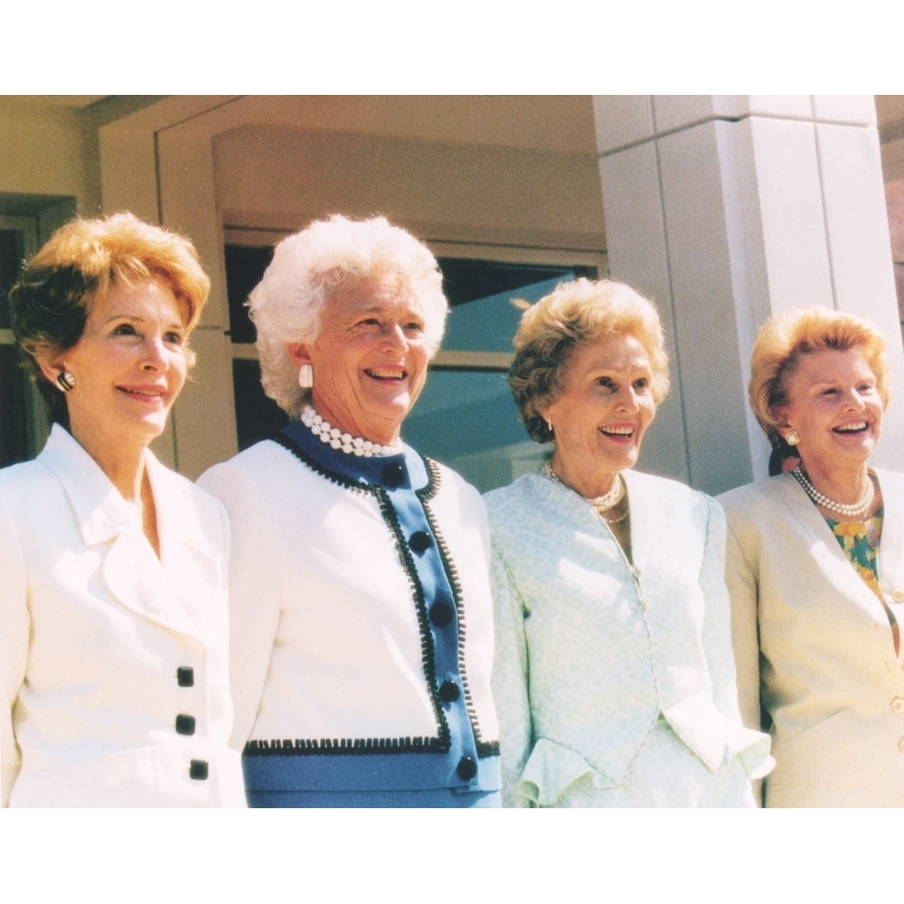 Group Picture With Nancy Reagan Photo Print Image 1