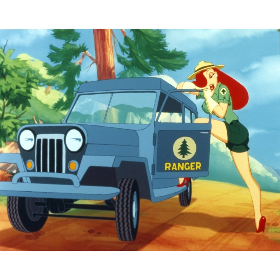 Roger Rabbit Jessica Rabbit in Forest Ranger Outfit Photo Print Image 1