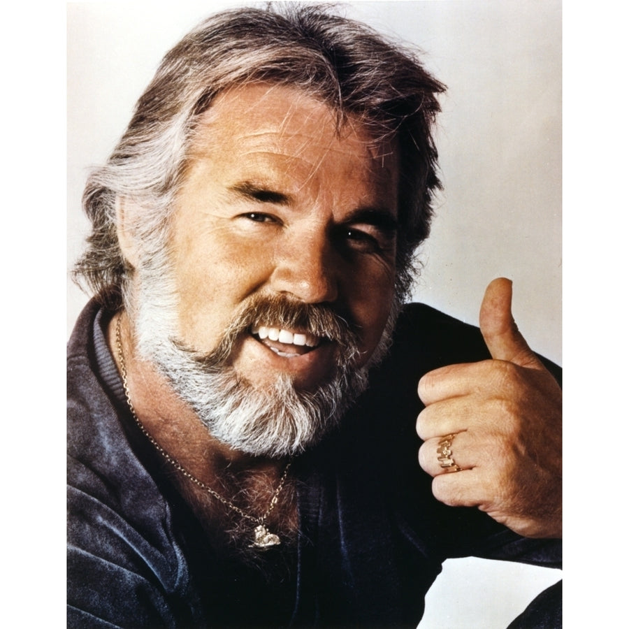 Kenny Rogers smiling Close Up Portrait Photo Print Image 1