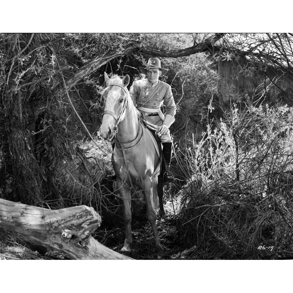 Roy Rogers Riding a Horse in Forest Ranger Outfit Photo Print Image 1