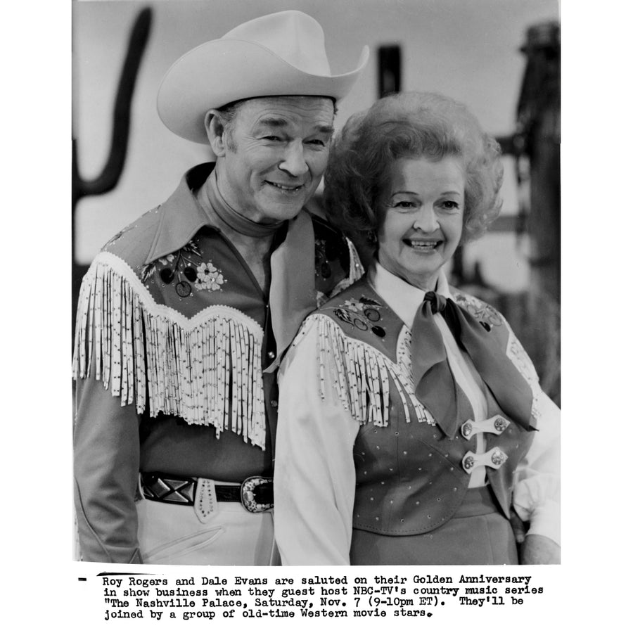 Roy Rogers and Dale Evans Photo Print Image 1