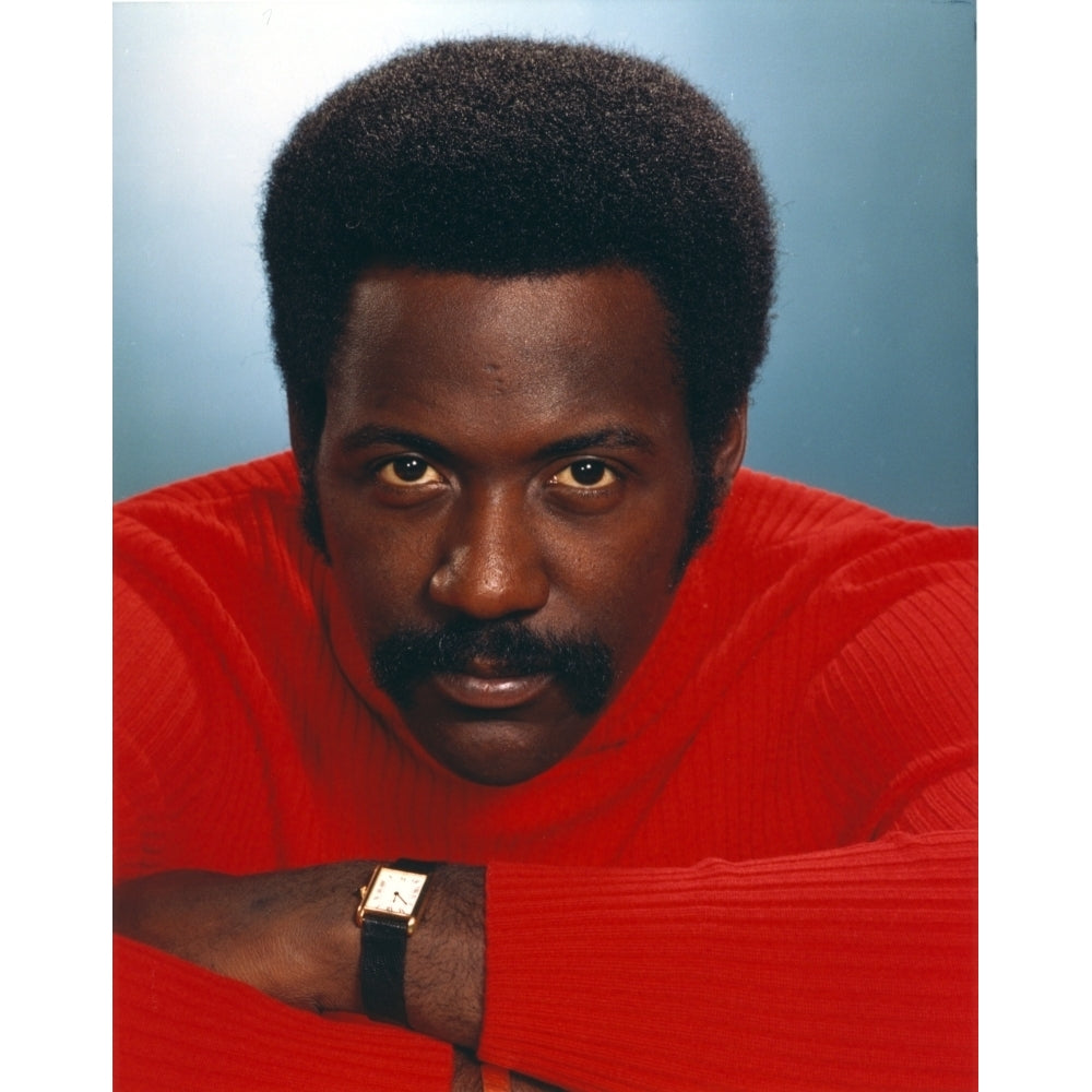 Richard Roundtree in Red Jacket Close Up Portrait Photo Print Image 1