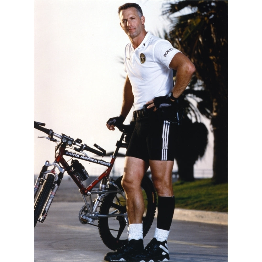 Rick Rossovich Posed With Mountain Bike Photo Print Image 1