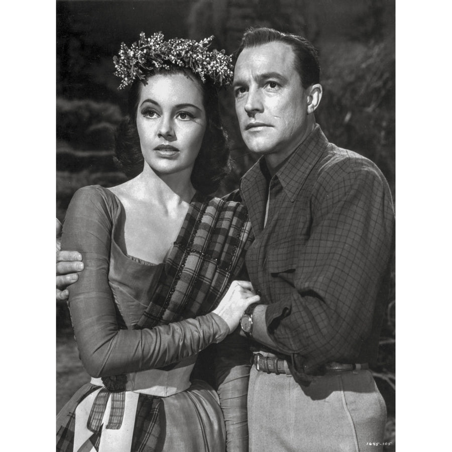 Brigadoon Lady in Long Sleeve Dress with Man in Long Sleeve Polo Photo Print Image 1