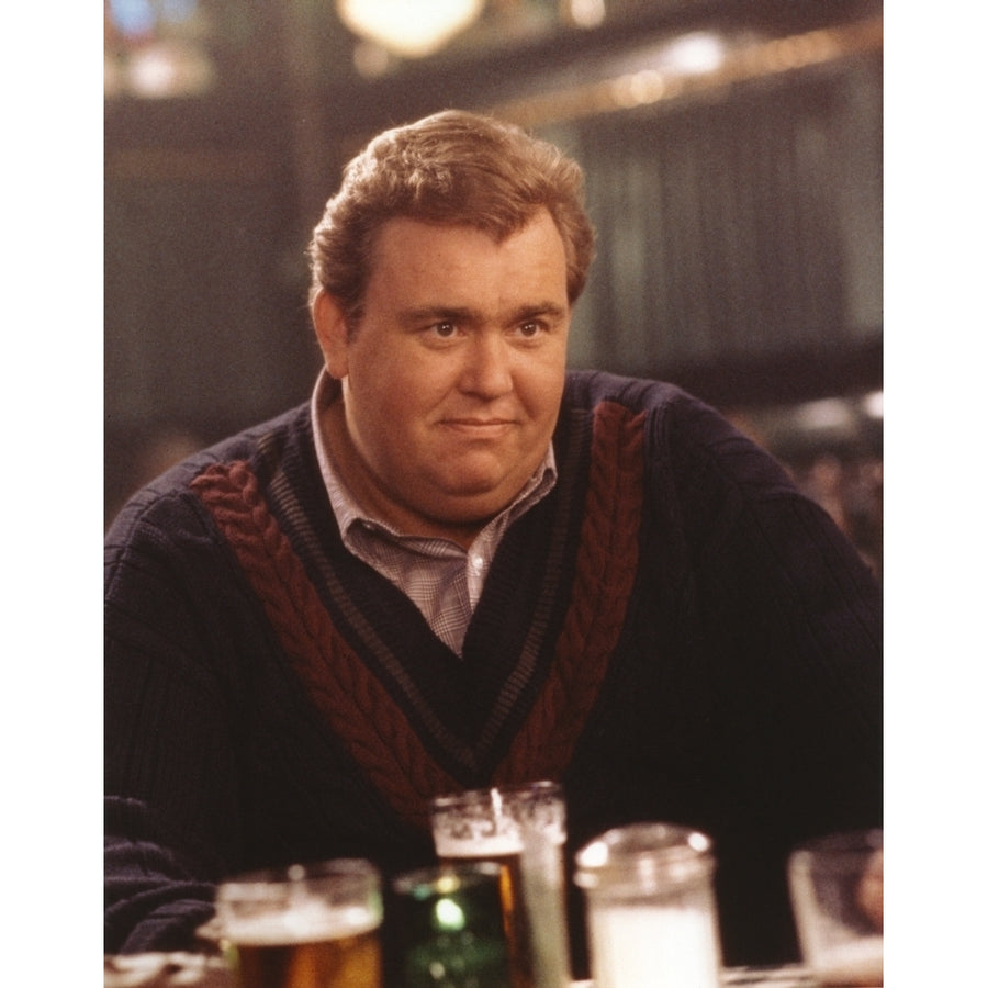 John Candy in Black Sweater with Beer Photo Print Image 1