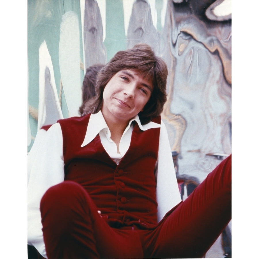 David Cassidy Posed in Red Jeans Photo Print Image 1