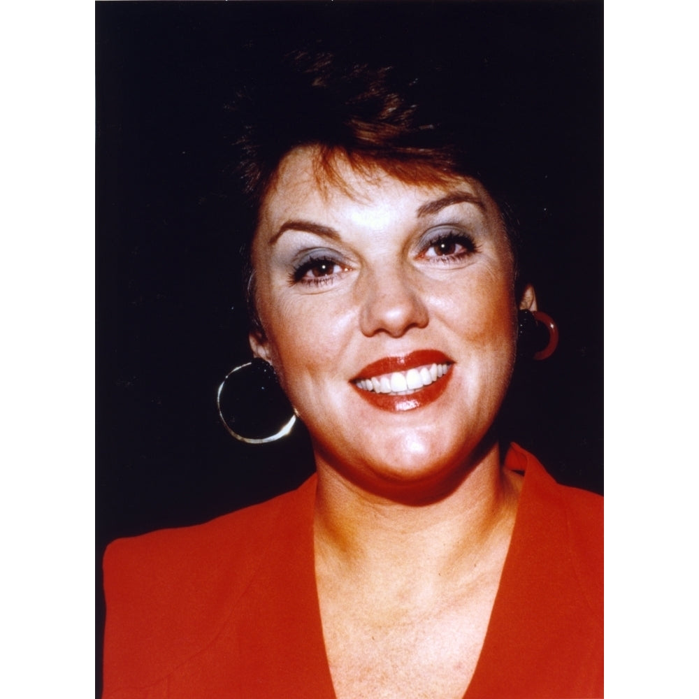 Tyne Daly Black Background Close Up Portrait Photo Print Image 1