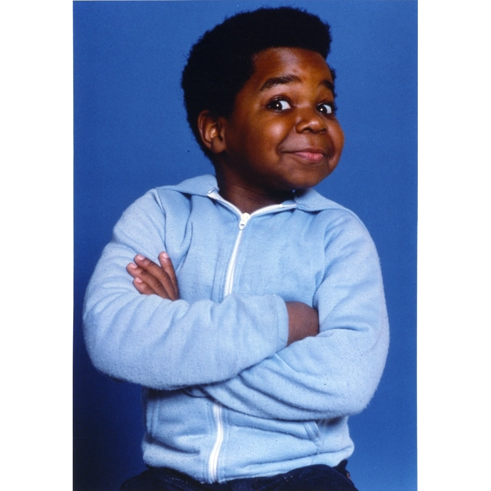 Gary Coleman Posed in Blue Background Photo Print Image 1