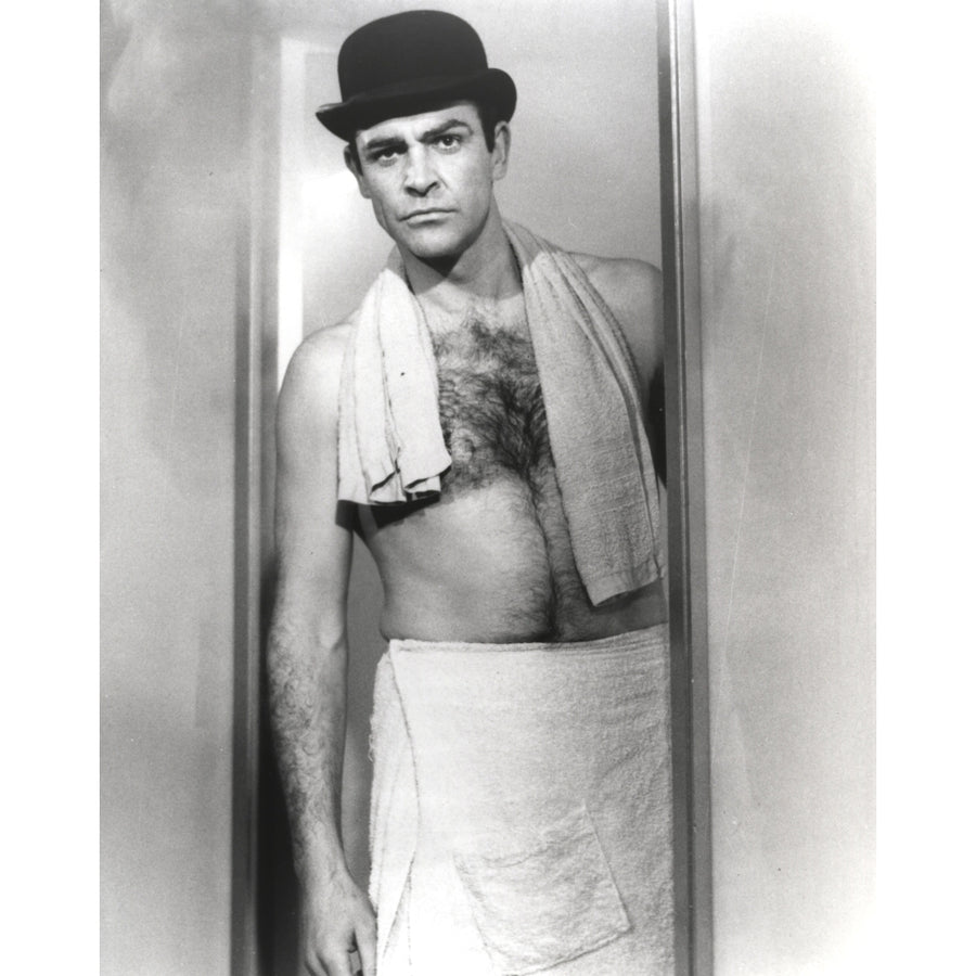 Sean Connery wearing a bowler hat Photo Print Image 1