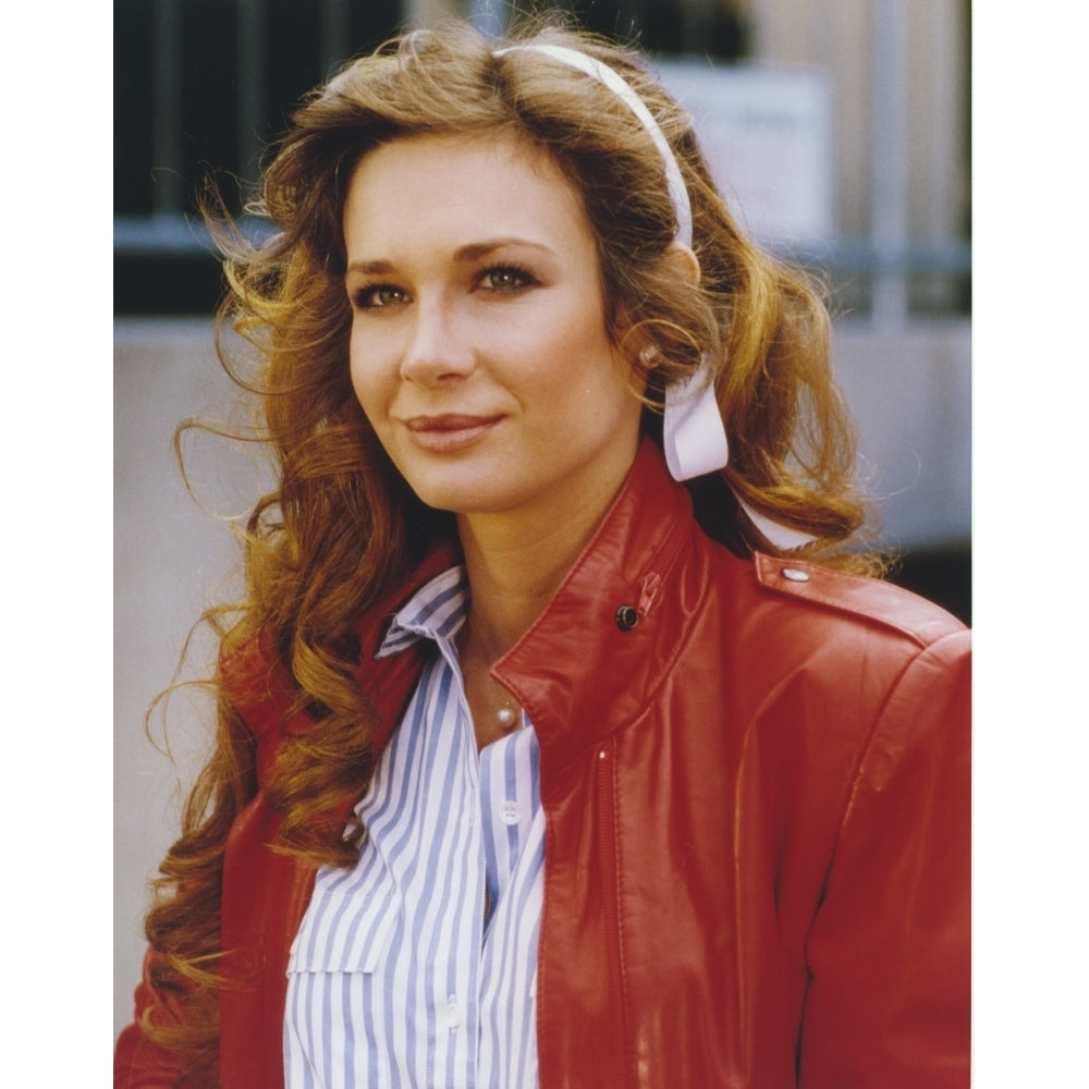 Mary Crosby Portrait in Red Jacket Photo Print Image 1