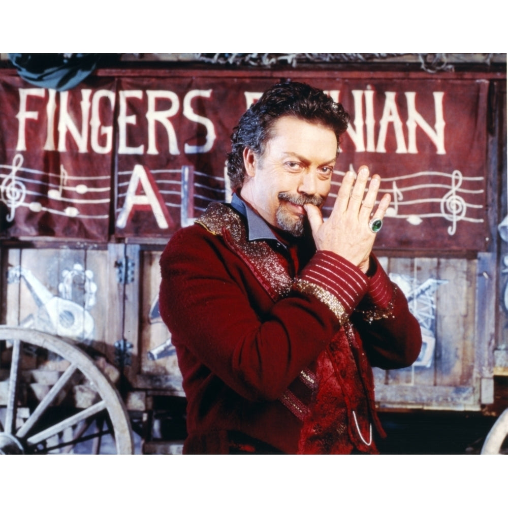 Tim Curry Posed in Red Coat Photo Print Image 1