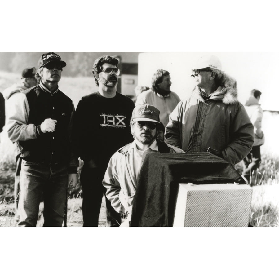 Steven Spielberg on the set of Indiana Jones Photo Print Image 1