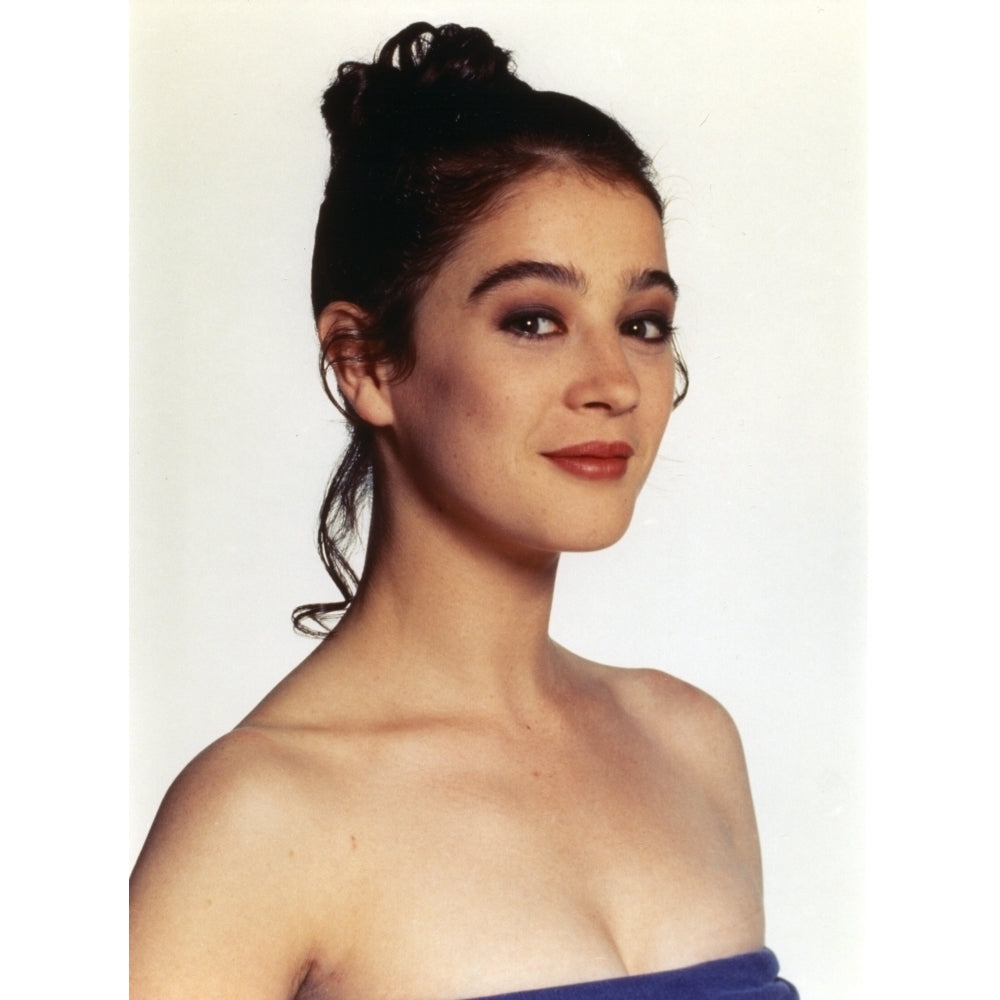 Moira Kelly Close Up Portrait wearing Violet Tube Photo Print Image 1