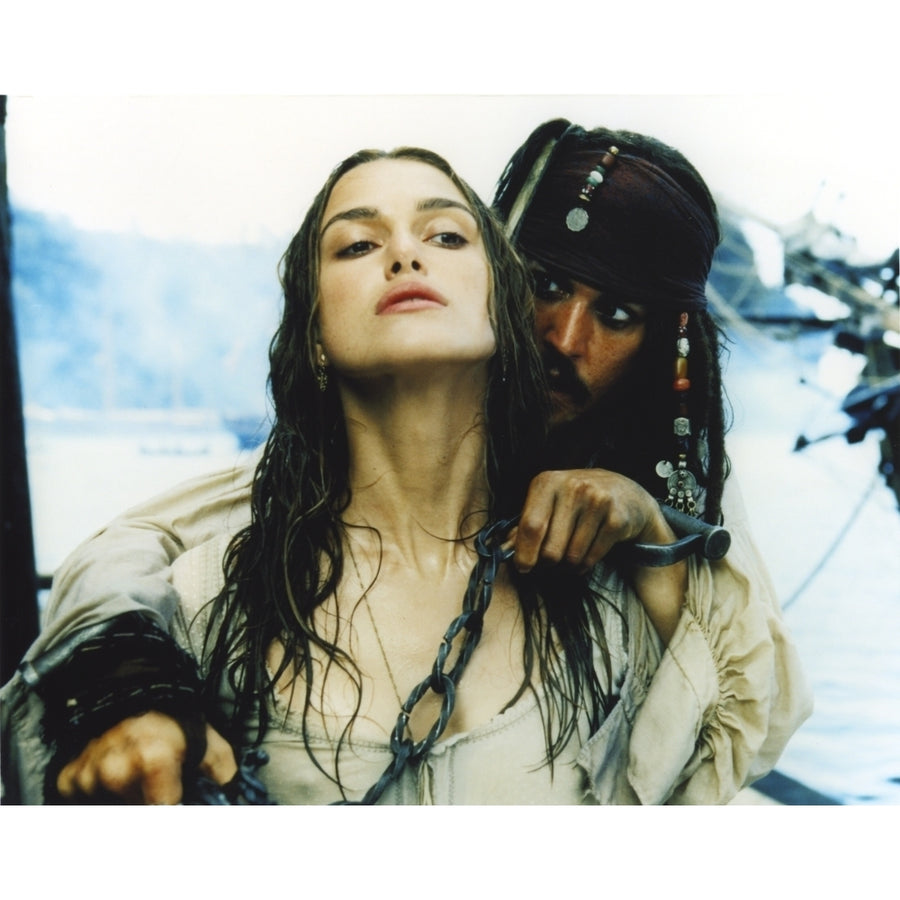 Keira Knightley Scene from the Movie Pirates of the Caribbean Photo Print Image 1