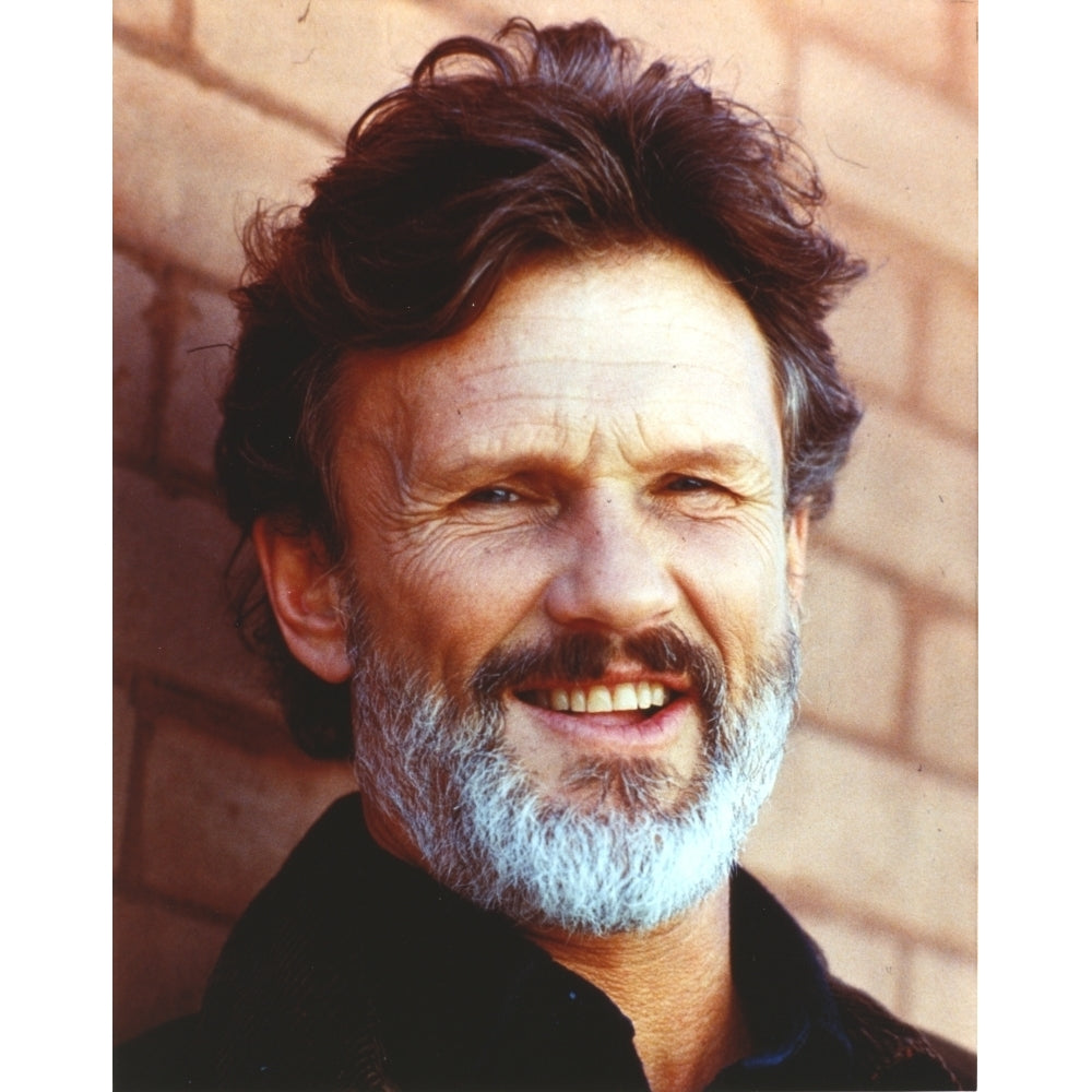 Kris Kristofferson Close Up Portrait Photo Print Image 1