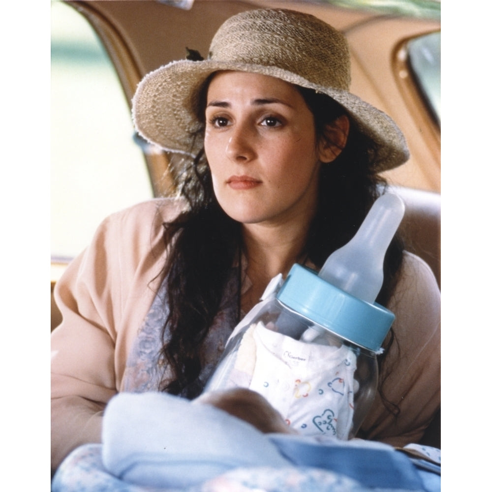 Ricki Lake in Car with Straw Hat Photo Print Image 1